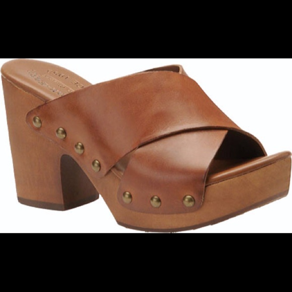 KORK-EASE Gabi platform clog, sz 8, NWT!